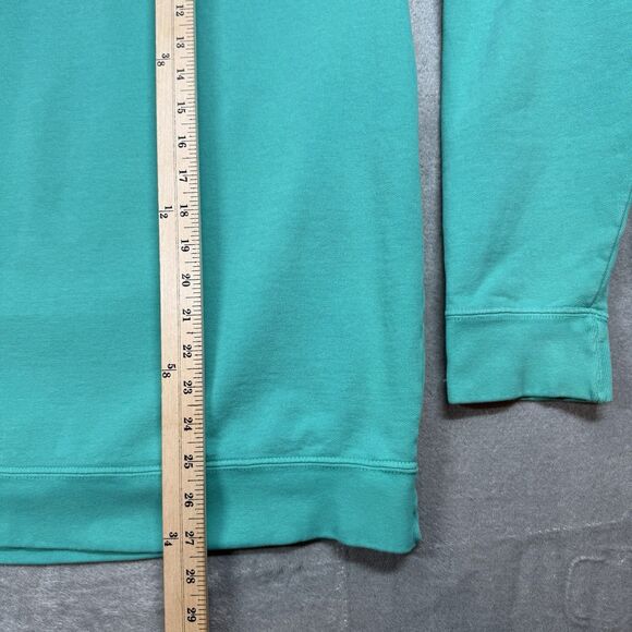 The Burgh Sweatshirt Men’s Large Green Cotton Crew Neck Long Sleeve Destination - Picture 5 of 6